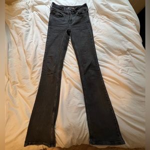 Free People Black Boot-cut Jeans